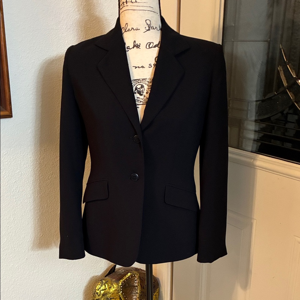 Classic Black Women's Blazer Jacket
